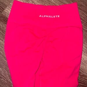 Alphalete leggings hot pink